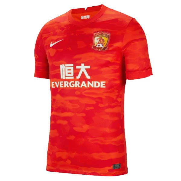 Tailandia Camiseta Evergrande 1ª Kit 2021 2022 Rojo